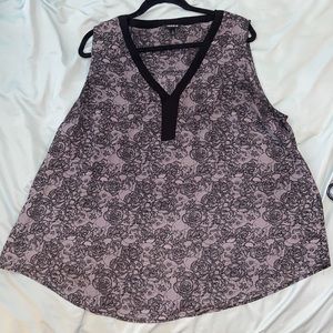 Torrid 2. Lace/skull tunic